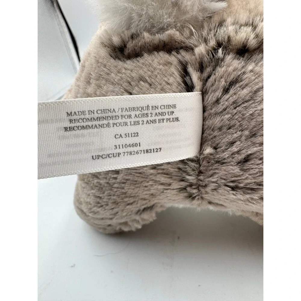 Canada Souvenir Moose Plush Grey Stuffed Animal Red Canada Hat Buffalo
